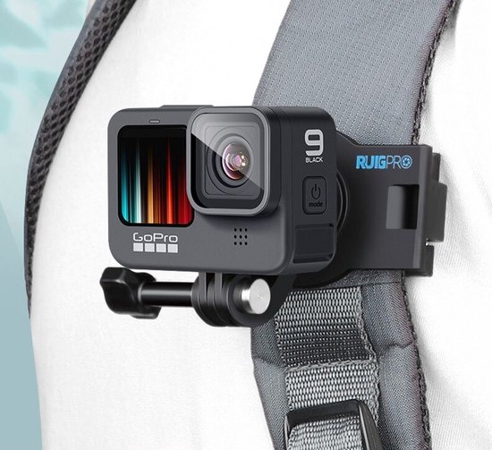 Luxe Gopro Hero Rugzak Clip - Action Cam - Camera - Outdoor - Rugtas -  Sport - Youtube... | bol.com