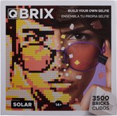QBrix - Puzzel je eigen selfie - uniek kerst of sinterklaascadeau - Solar - 3500 stuks