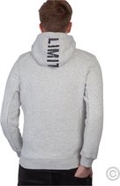 Camp David, melange witte hoodie sweatshirt met fotoprint (XXL)