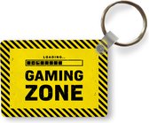 Sleutelhanger - Gaming - Quotes - Controller - Gaming zone - Game - Uitdeelcadeautjes - Plastic