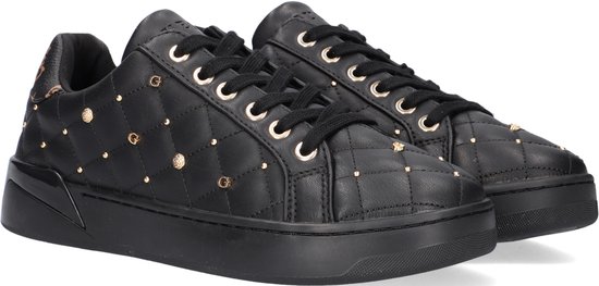 Guess - Maat 38 - Breea Lage sneakers - Dames - Zwart | bol.com