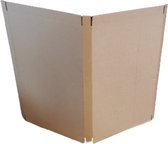 Verzenddoos , Verzenddozen , Wikkeldoos , Kalenderdoos , Wikkelverpakking ,Canvas 75 cm x 50 cm x 4, cm   5 stuks