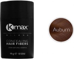 Kmax keratine haarvezels - Kastanjebruin (15 gr)