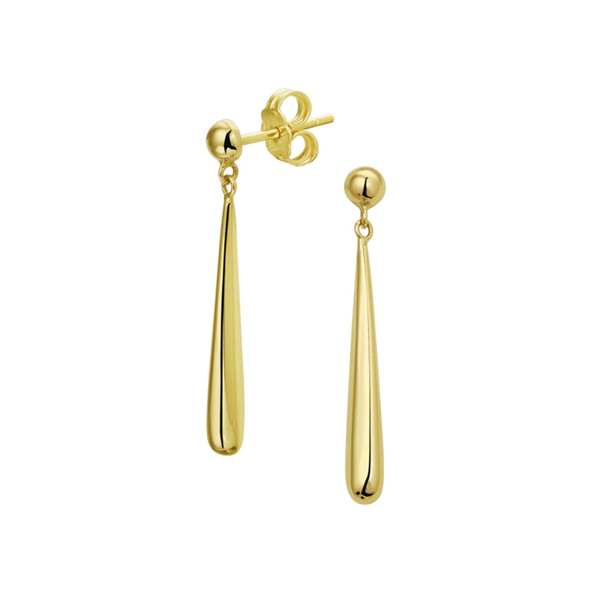 Sparkle14 Oorhanger Druppel - Goud