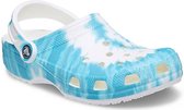 Crocs Classic Klomp Tie Dye Graphic Digital Aqua