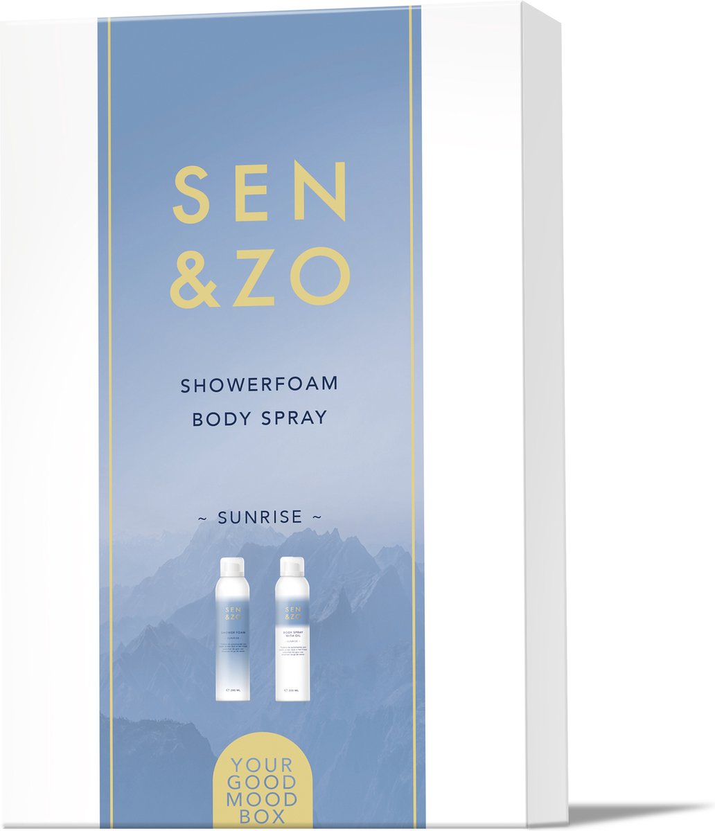 Goedkoopste Cadeaubox Bodyspray & Showerfoam Sunrise