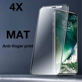 HD Mat Anti-fingerprint Scherm Beschermend Glas iPhone 13 Pro Max Screen Protector 4 stuks - iPhone 13 Pro Max Screen protector - Apple - Mat - Antifingerprint