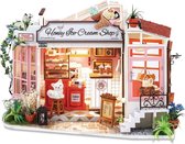 Robotime - Miniature Dollhouse - DG148 - Honey Ice-Cream Shop