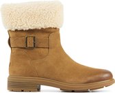 UGG Vrouwen Suède       Enkellaarsjes / Laarzen / Damesschoenen 1120773 - Cognac - Maat 38.5