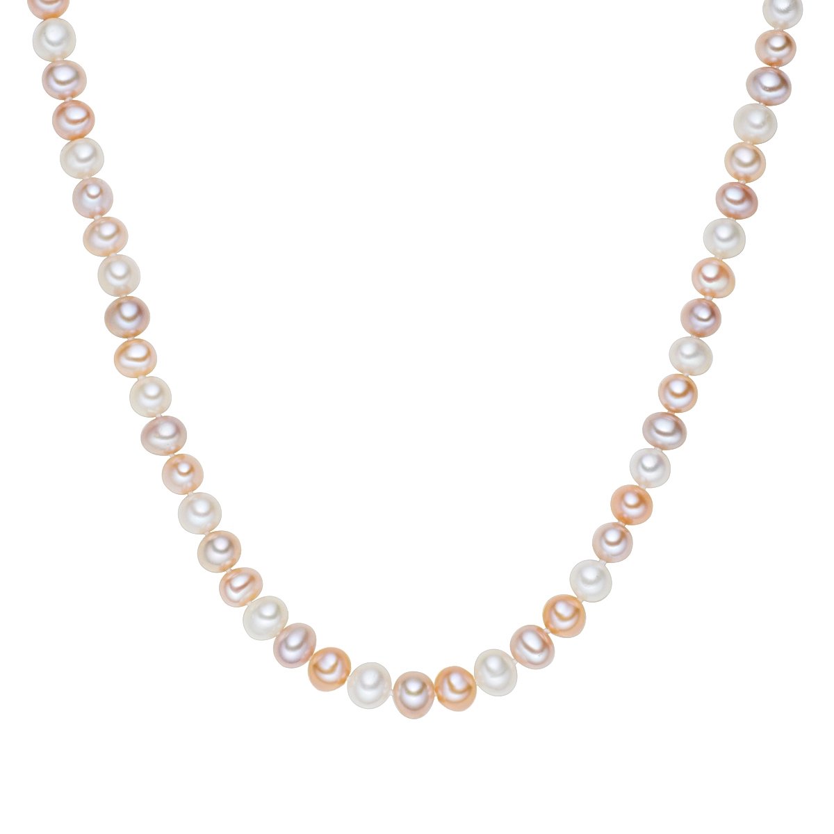 Valero Pearls Parel ketting Sterling zilver Gekweekte zoetwaterparels wit