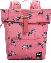 YLX Original Backpack Kids Hot Pink Zebras