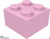LEGO Bouwsteen 2 x 2, 3003 Fel roze 50 stuks
