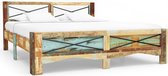 Bedframe Bamboe Donkerbruin 180X200 Cm