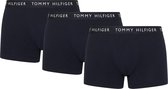 Tommy Hilfiger Trunk Heren 3 Pack Boxershorts - Blauw - Maat XXL