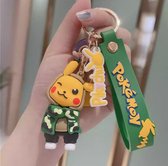 Sleutelhanger Pikachu-3D Pokémon - Sleutelhanger Pokemon- Siliconen