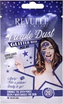 Revuele glitter peel off mask - Purple dust