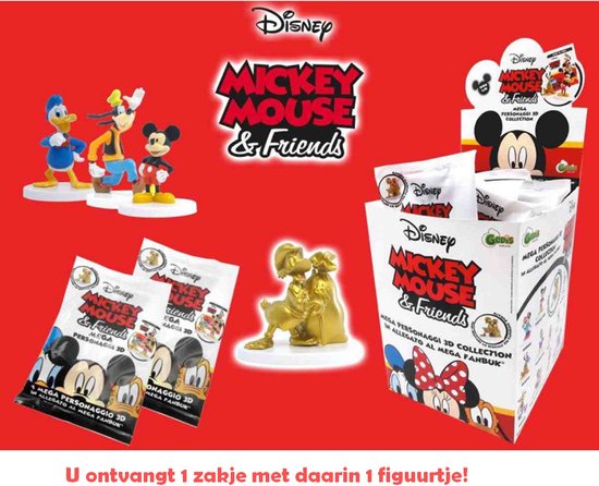 Mickey Mouse & Friends Disney verzamelfiguurtjes - Blind Bag - 6