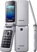 Samsung Lipat Flip GT C3592 Eenvoudig Gebruiken + Zilver Kleur