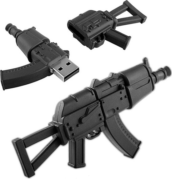 Machinegeweer pistool geweer usb stick 16gb | bol.com