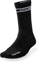 Chaussettes de compression KINESUN -tous sports - mi-longues - unisexes - noires - XL
