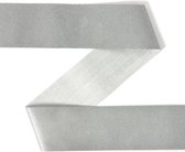 Safety Reflex - reflecterend band zilver 1,5 cm breedte - 15 mm breed - 1 m - veiligheid band voor jas, vest, tas of muts