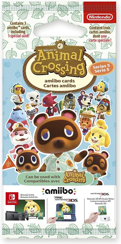 Animal Crossing Amiibo Cards Series 5 (Fonctionne avec Animal Crossing: New  Horizons -... | bol.com