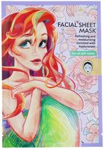 Disney gezichtsmasker Ariël - facial sheet mask Princess - tissue masker prinsessen - Party - kinderfeestje