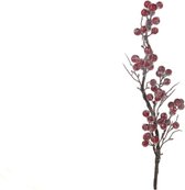 - snowy berry branch 64cm schuim - red - 64