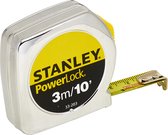 Stanley 0-33-203 Powerlock ABS Rolmaat - cm/inch - 3m x 12,7mm