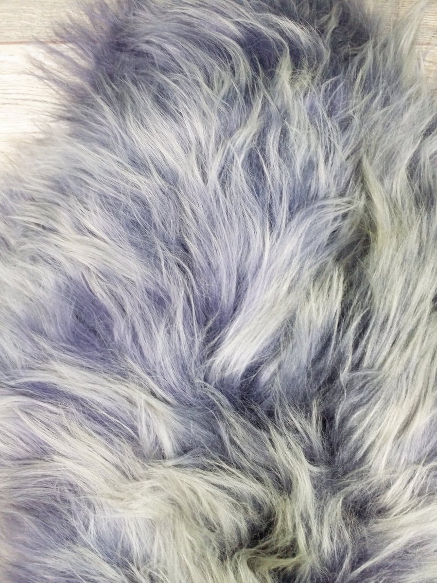 Peau de mouton Islandais Naturel Chiné, Gris | Halo Concept