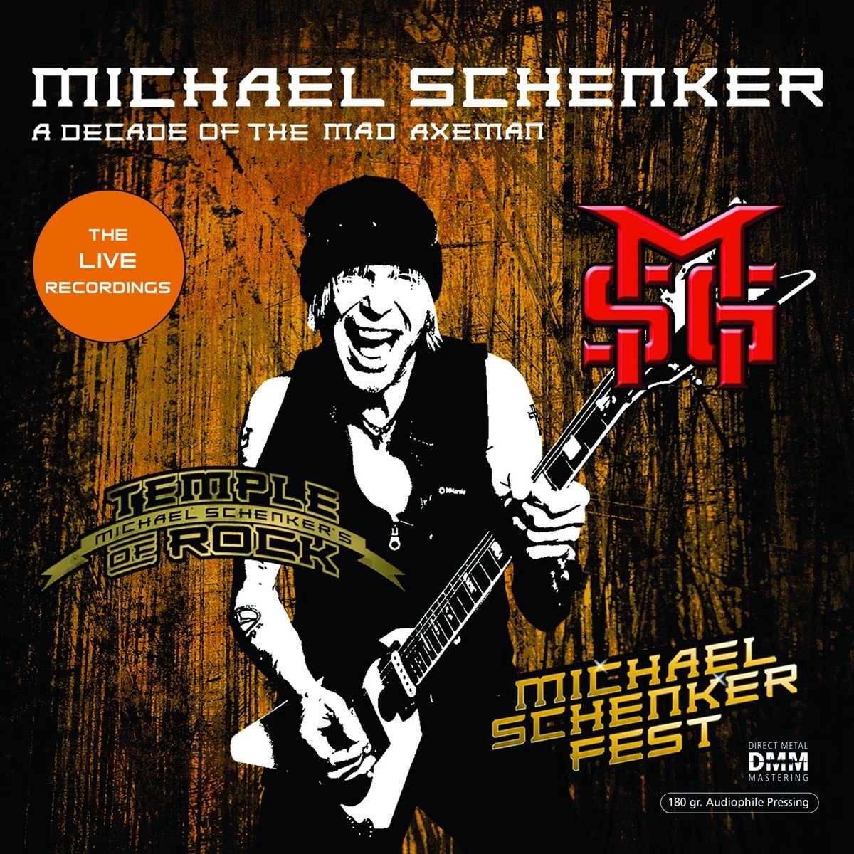 Michael Schenker - A Decade Of The Mad Axeman (The Live Recordings) (LP)