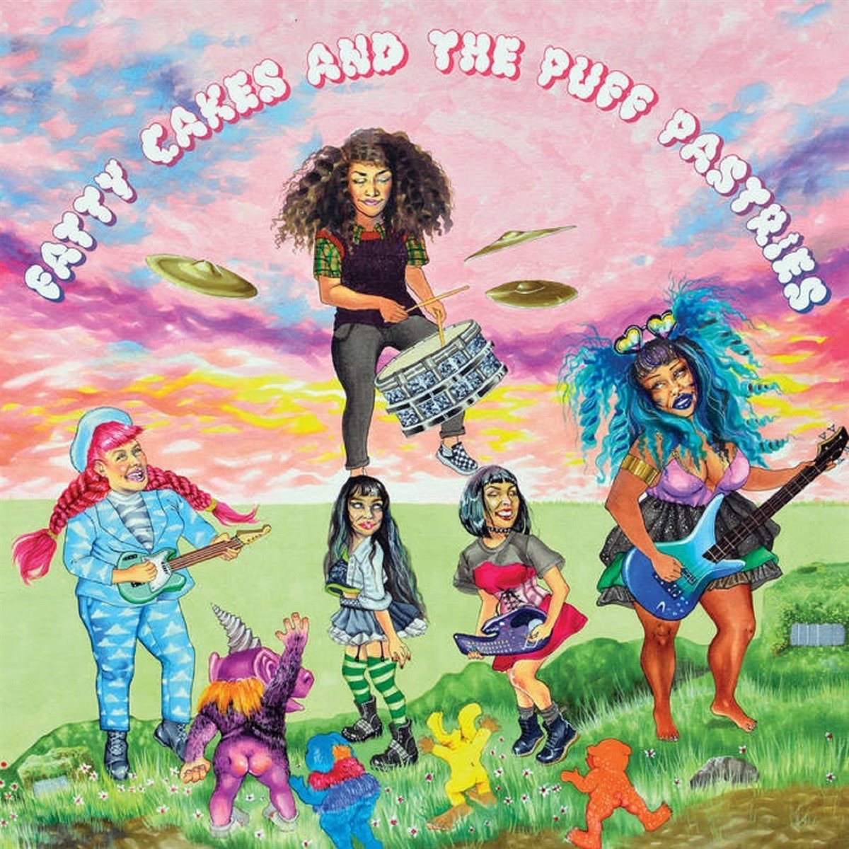 Fatty Cakes And The Puff Pastries - Fatty Cakes And The Puff Pastries (LP) (Coloured Vinyl)