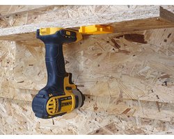 StealthMounts TM-DW18-BLK-4 Machinehouder voor DeWALT XR - Zwart - 4-pack