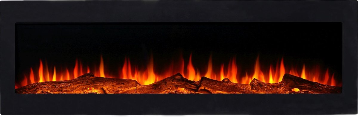 EL Fuego elektrische inbouwhaard Meran 130x46x12,5cm