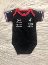 New Limited Edition F1 Mercedes Racing romper Hamilton 44 jersey 100% cotton | Size M | Maat 74/80