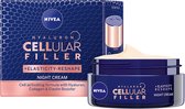 Nivea Cellular Filler Elasticity Reshape Nachtcrème - 50 ml (licht beschadigd doosje)