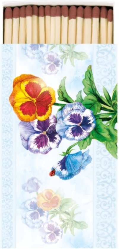 Ambiente Luxe lucifers - serie Aquarel Pansy