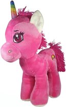 Rainbow Unicorn Pluche Knuffel (Roze) 30 cm | Regenboog Eenhoorn Peluche Plush Toy | Speelgoed Knuffeldier Knuffelpop voor kinderen | Extra zacht en lief knuffeltje