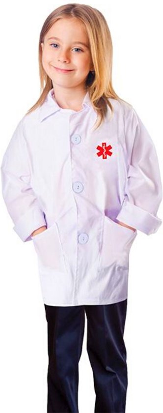 Een hekel hebben aan filter Lada Doktersjas voor Kinderen - Verkleedkleding Dokter - Lange Mouw - One Size -  3 tot 7 Jaar | bol.com