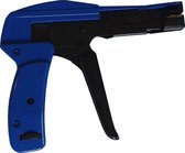 Kortpack - Kabelbindertang - Voor breedte 2.2 mm t/m 4.8 mm - Blauwe kleur - Eenvoudig aanspannen - Met automatische knipfunctie - (099.0555)