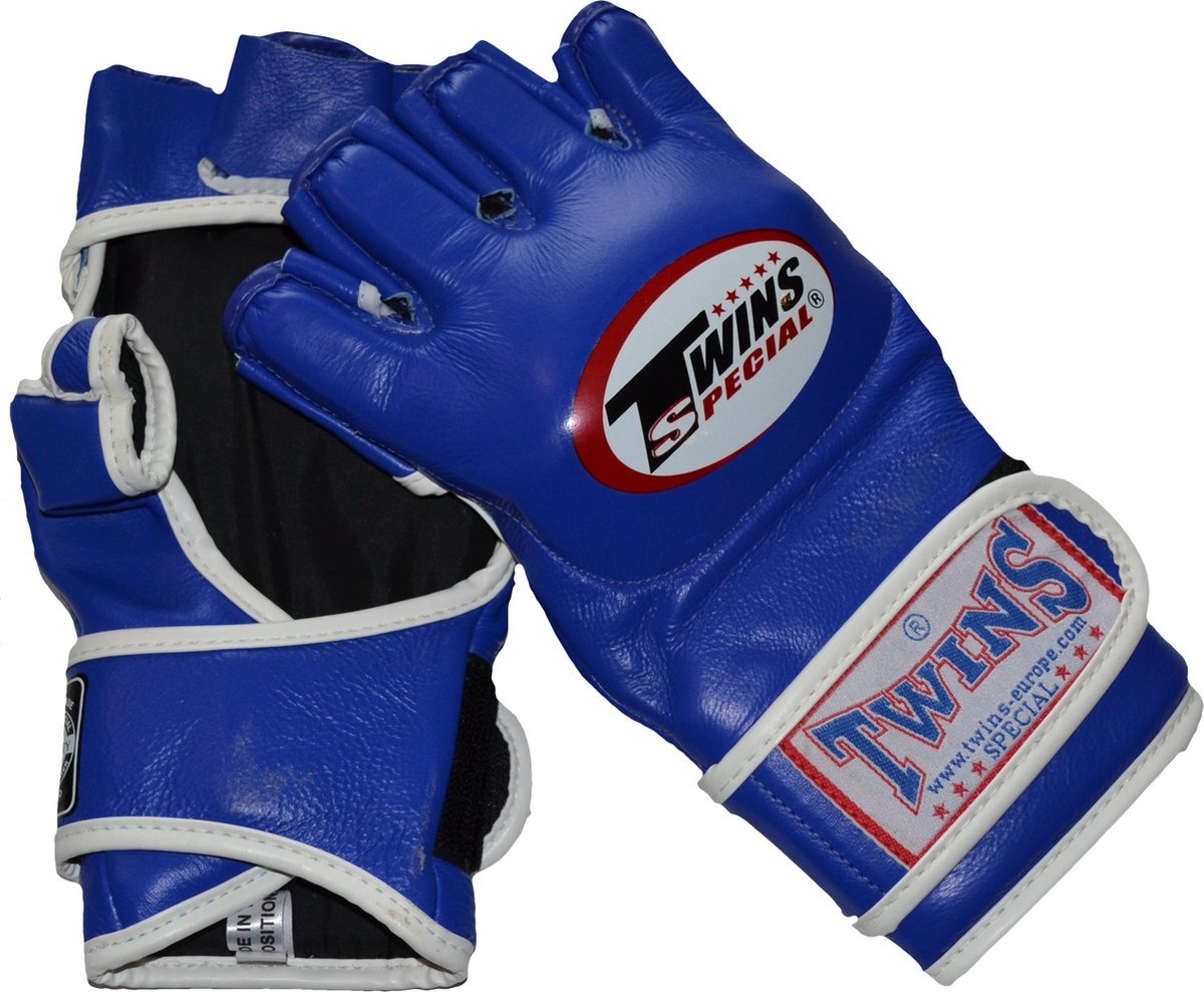 Twins GGL-6 MMA Handschoenen Blauw Leder maat XL