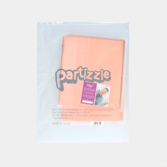 Partizzle 2x Rose Goud Plastic Wegwerp Tafelkleed Set - Verjaardag Bruiloft Sweet 16 Versiering - Feest Decoratie - 274 x 137 cm - Partizzle®