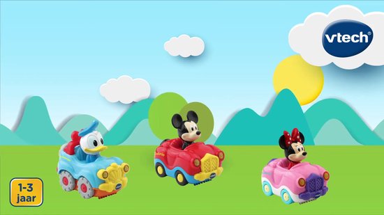 VTech Toet Toet Auto's Mini Mouse - Interactief Babyspeelgoed | bol.com