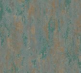 AS Creation Trendwall 2 - ROEST BEHANG - Industrieel - groen bruin - 1005 x 53 cm