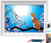 Artstudioclub™  Diamond painting volwassenen 30*40cm  Kat