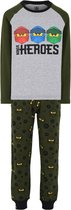 Legowear Jongens Pyjama Lego Ninjago Ninja Heroes Dark Green