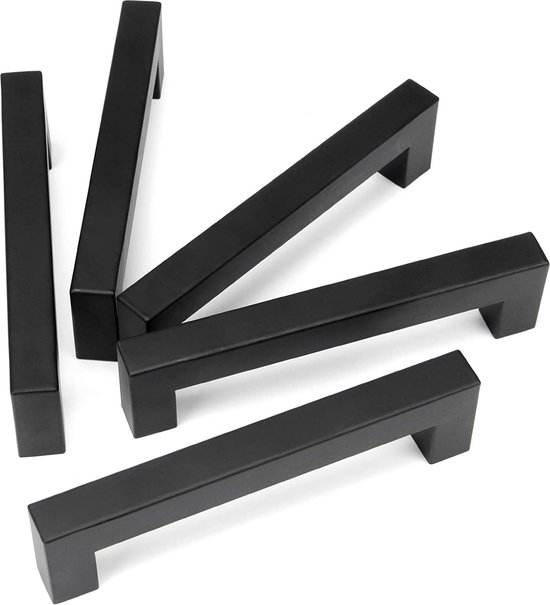 Poignée Sens Design inox noir - 96mm/Ø 10mm - 10 pièces