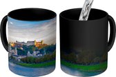 Magische Mok - Foto op Warmte Mok - Stadsgezicht van Salzburg - 350 ML