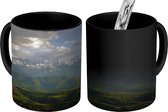 Magische Mok - Foto op Warmte Mok - Alamty ontmoette de Tian Shan-bergen in Kazachstan - 350 ML