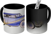 Magische Mok - Foto op Warmte Mok - Een digitale tekening van een Rolls-Royce - 350 ML